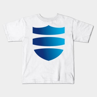 Shield Blue Kids T-Shirt